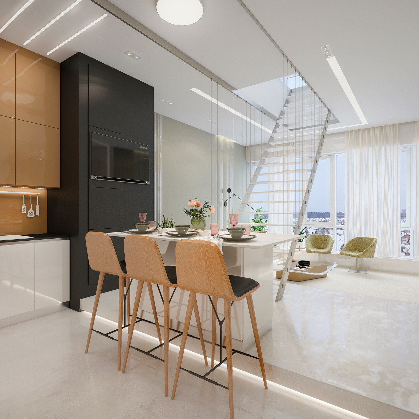 Квартира с выходом на крышу