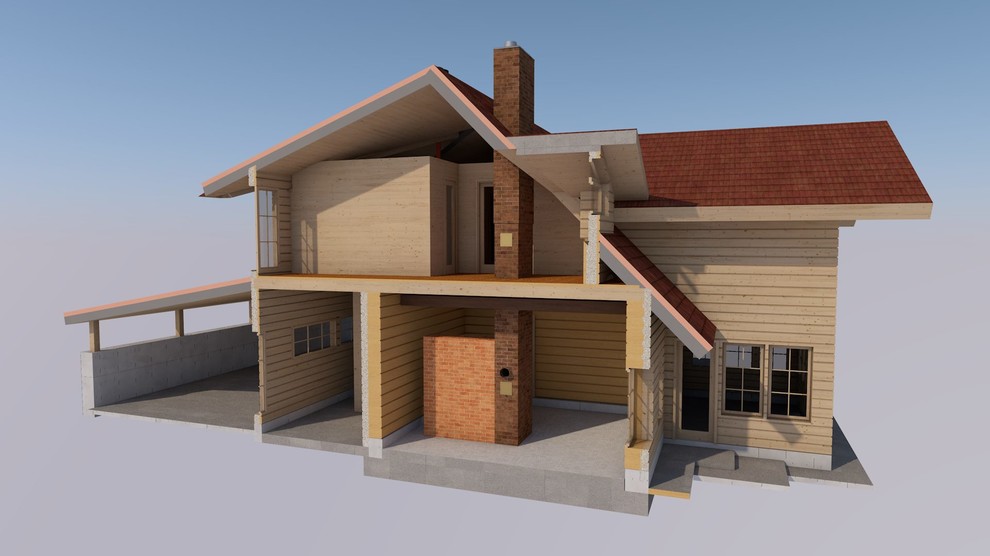 Реконструкция дома в Кингисеппском районе