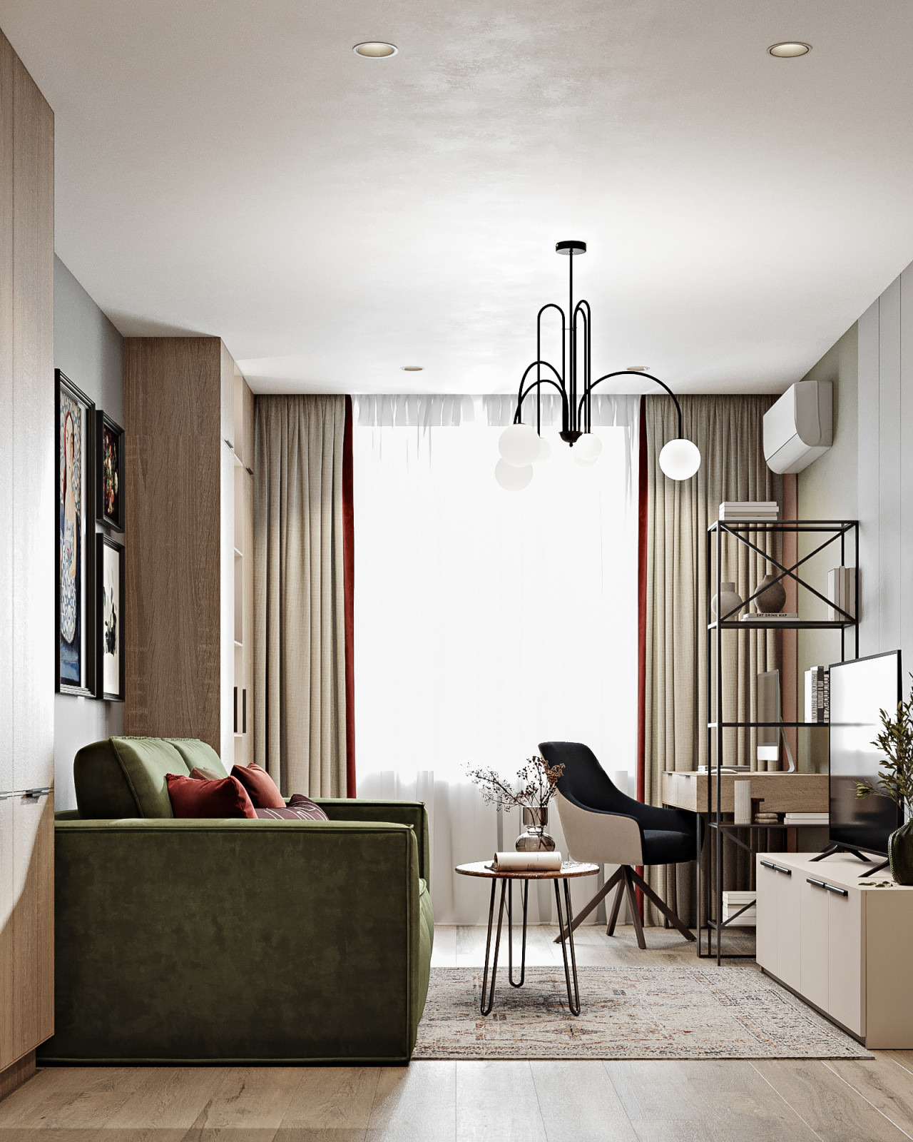 Дизайн интерьера в ЖК Пять столиц