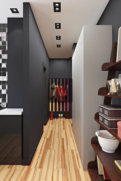 Обложка проекта: Убежать от суеты. Однокомнатная квартира студия в Ярославле.