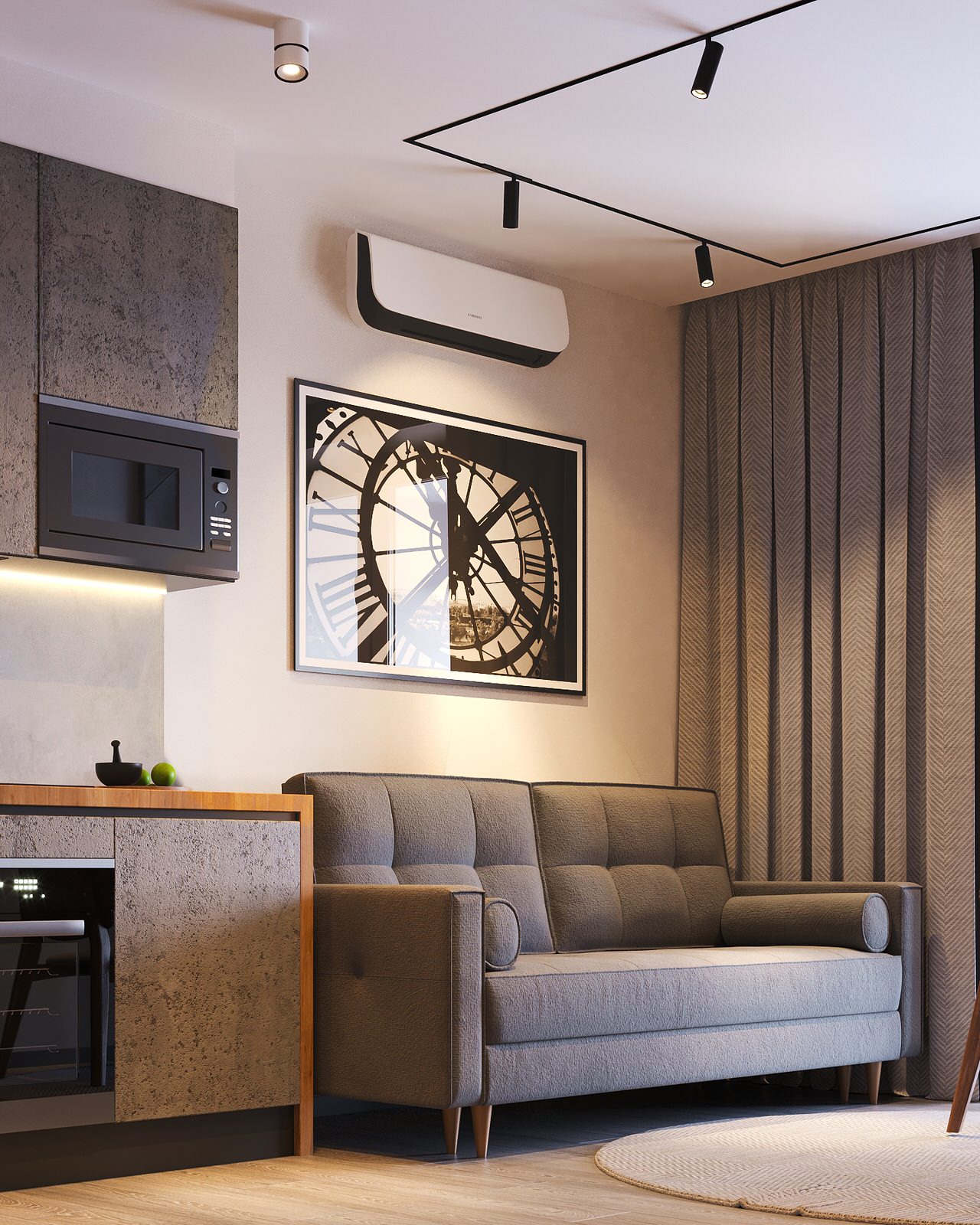 Квартира холостяка в элитном  ЖК "Искра Парк" Москва