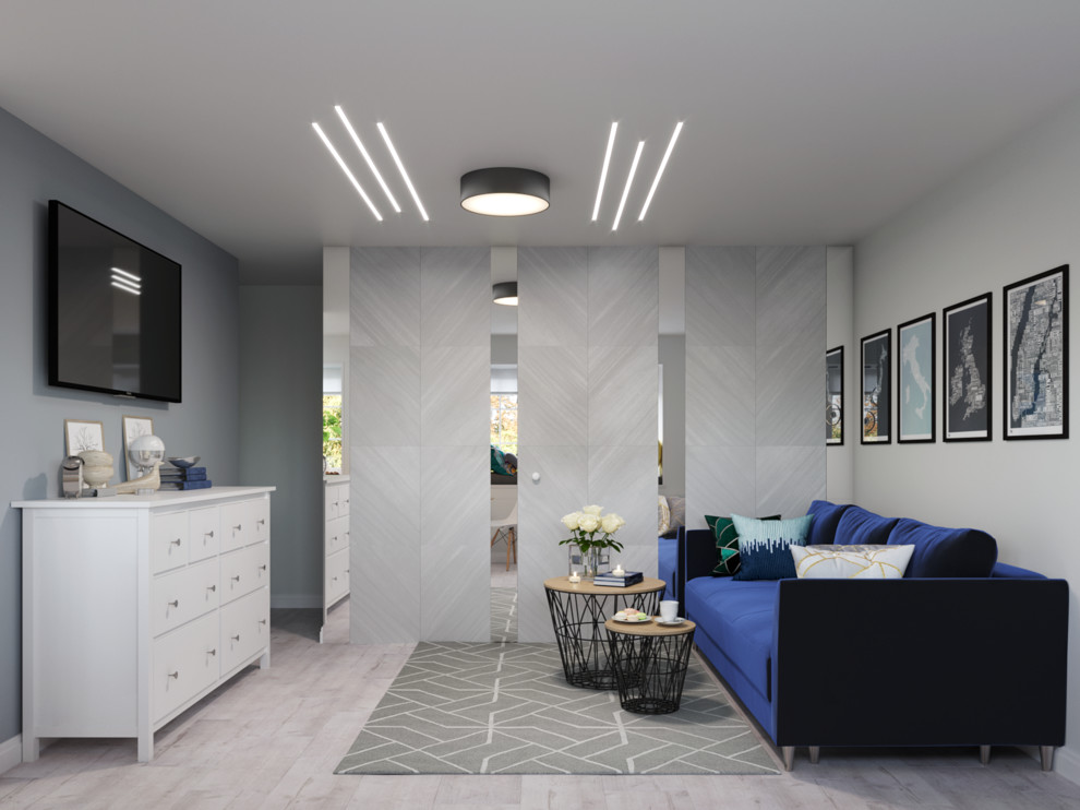 Уютная двухкомнатная квартира в скандинавском стиле