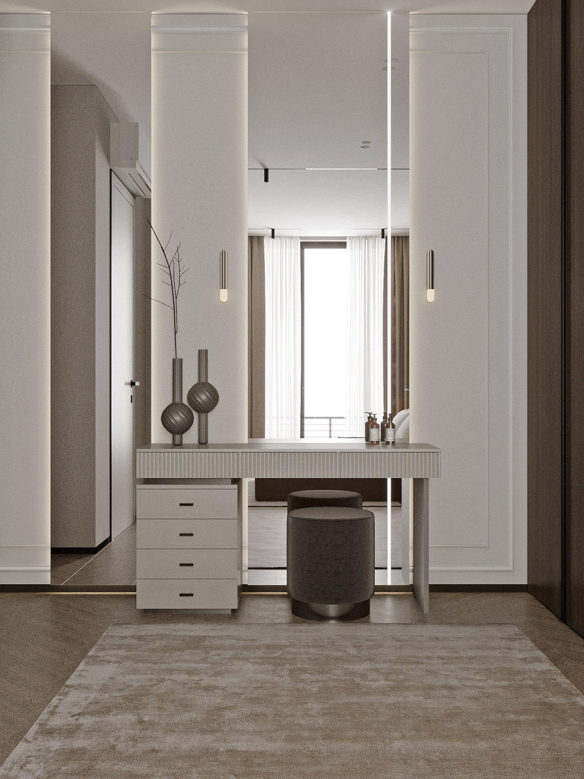 Интерьер в ЖК "Западный порт"