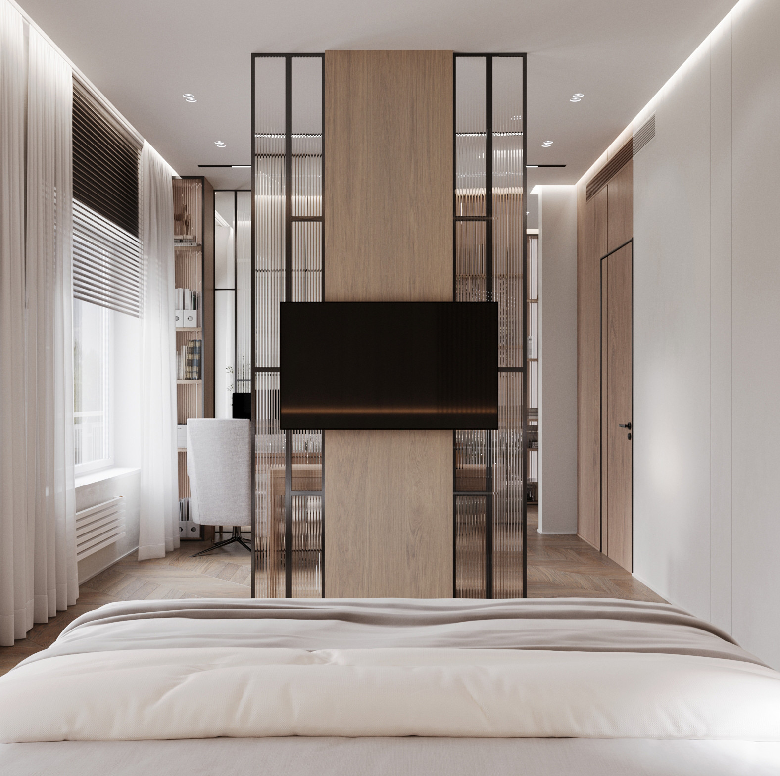 Дизайн интерьера дома в поселке "Женева"