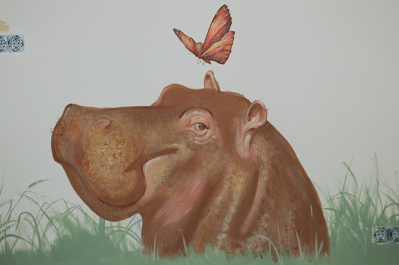 Роспись детской Джунгли / Mural in the children's room
