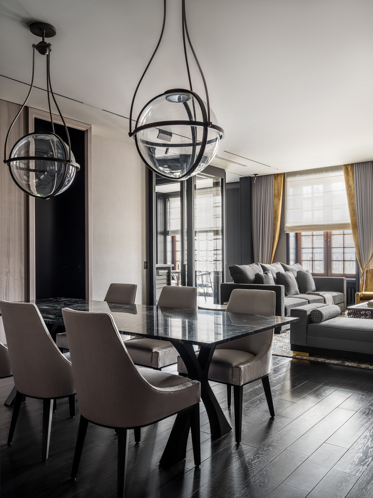 Квартира в стилистике брутализма