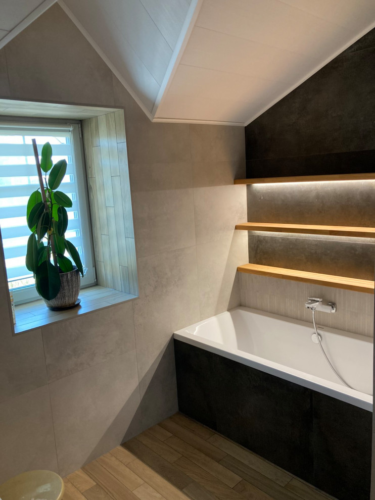 Обложка проекта: Реализация проекта санузла на марсардном этаже.