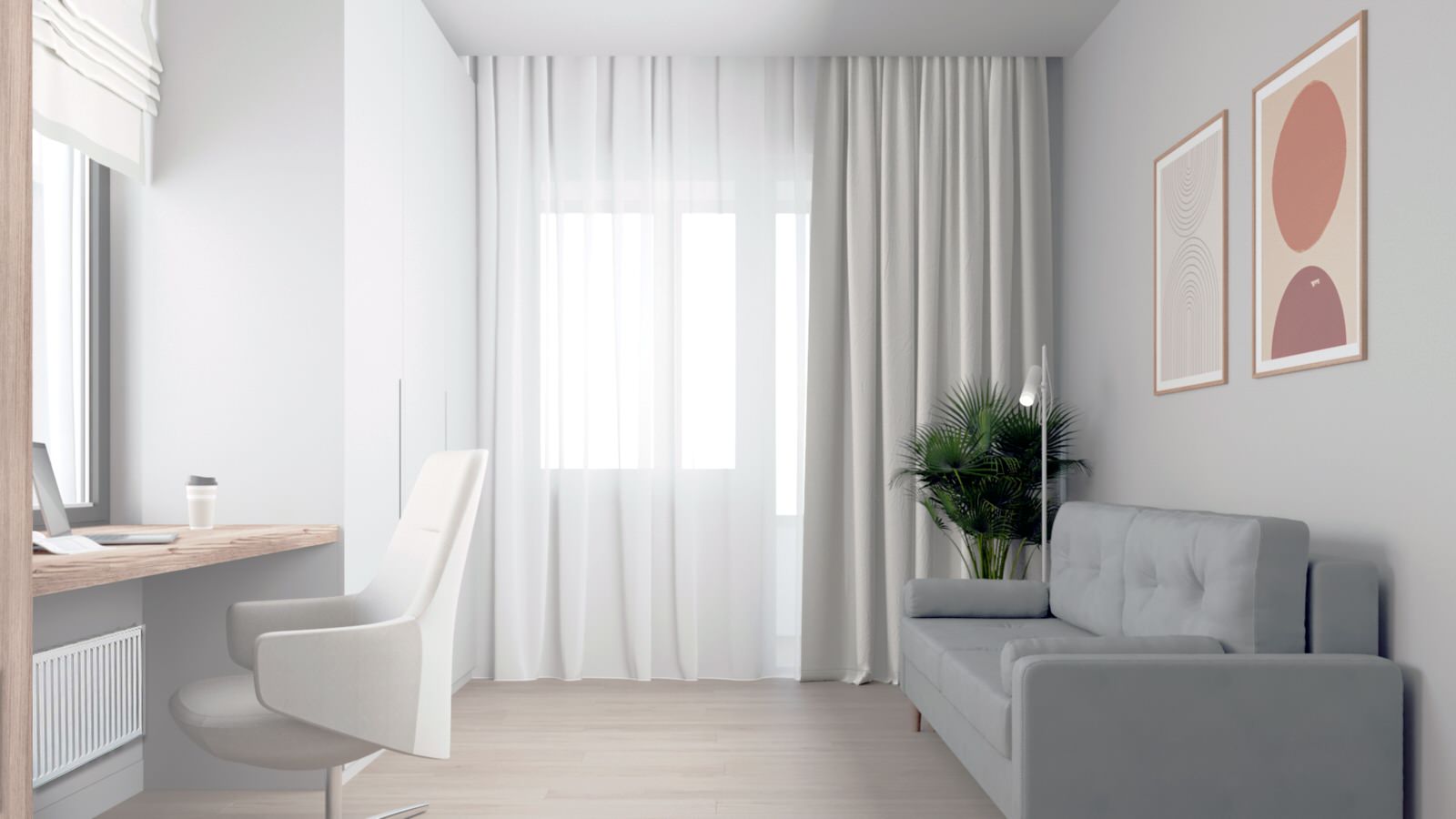 Moscow | ЖК Life-Кутузовский | 68 м²