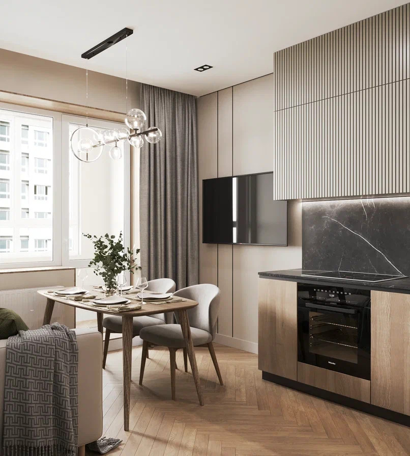 современный минимализм с элементами скандинавского стиля