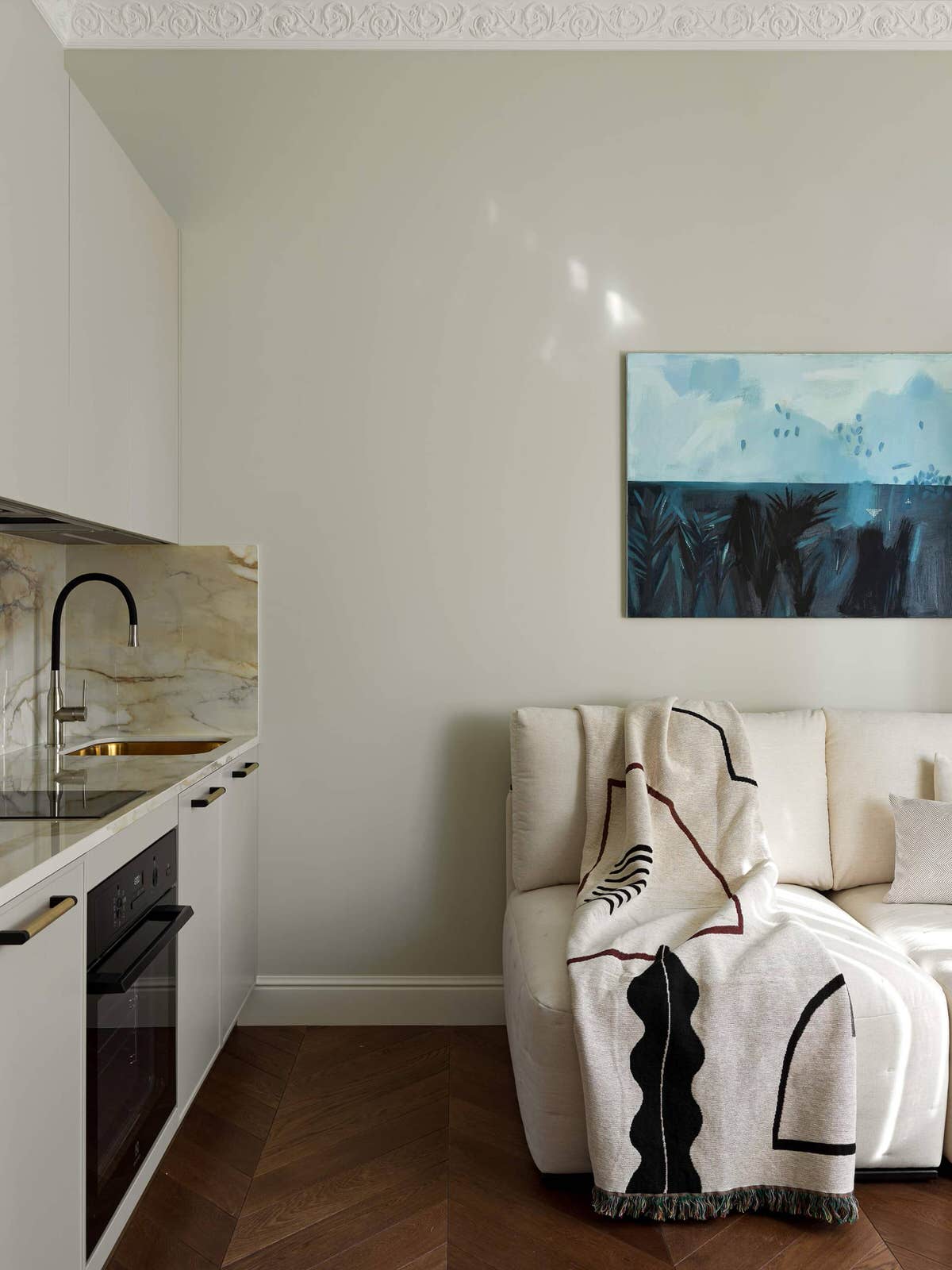 Дизайн и ремонт квартиры в ЖК «Счастье на Соколе» — Парижская квартира