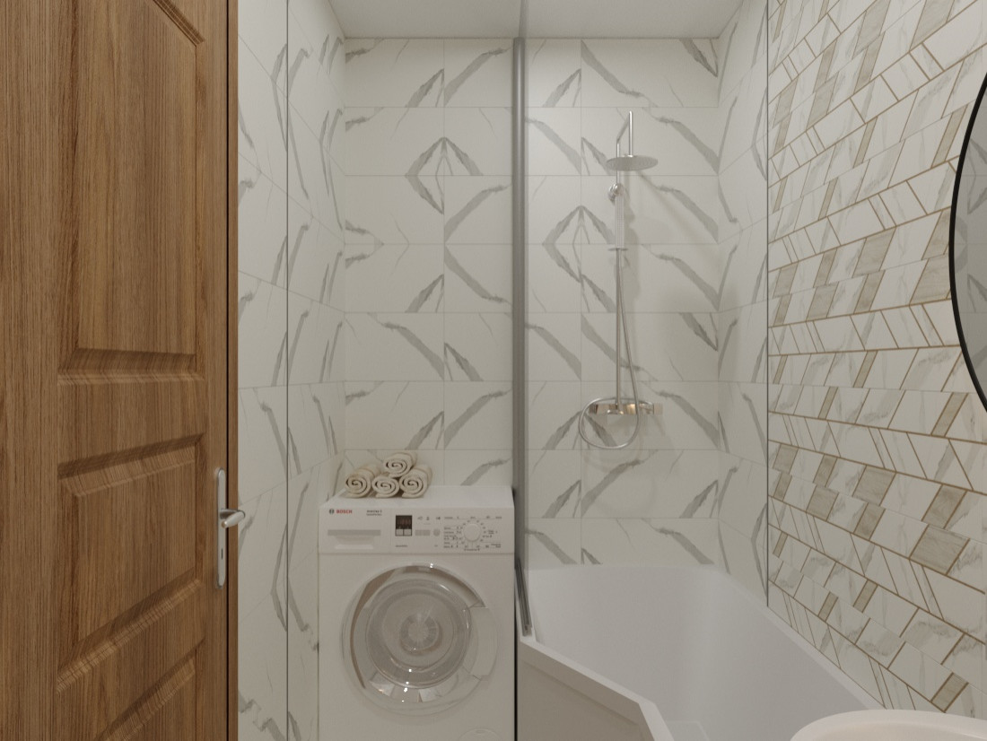 Санузел 3,5 кв.м