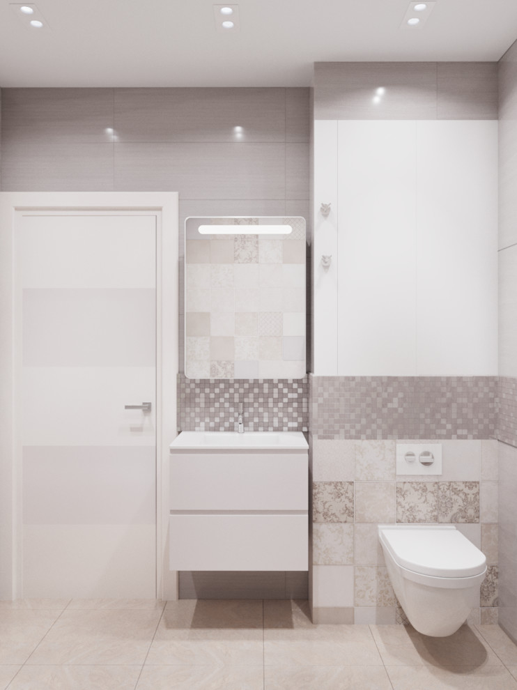 Интерьер коттеджа 140 кв для семьи из 4 человек