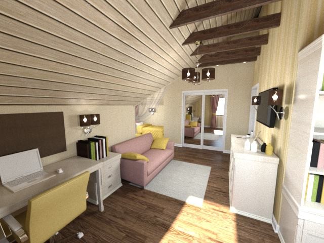 Коттедж в стиле Кантри