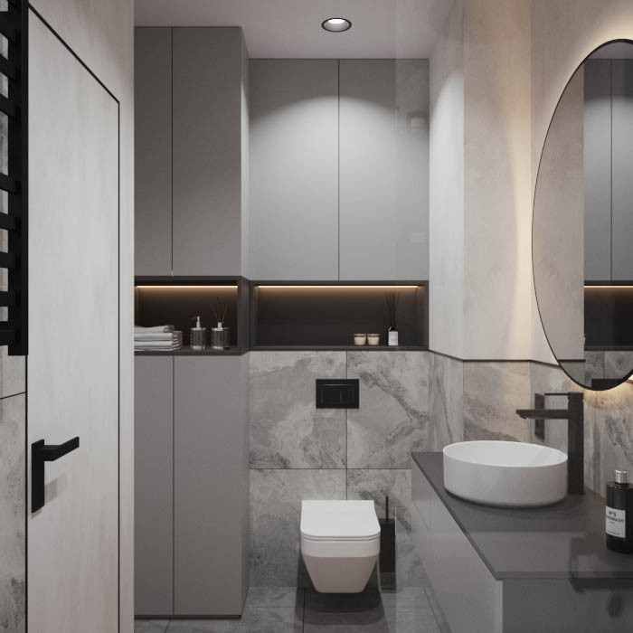 Нежная двушка в  ЖК Атлант