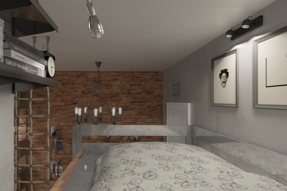 рендеринг комнаты подростка