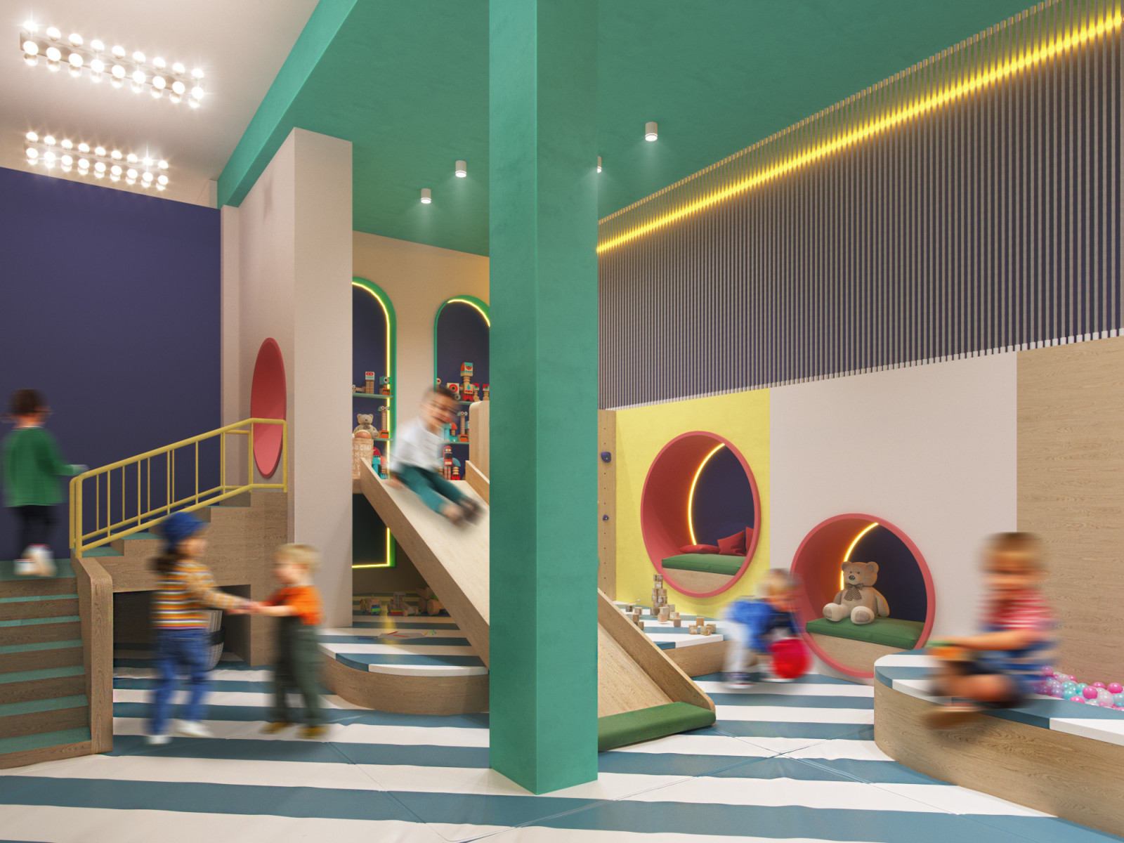 Обложка проекта: CHILDREN'S ROOM "PLAY"