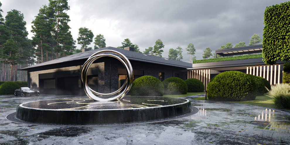 Обложка проекта: Частный сад в Московской области