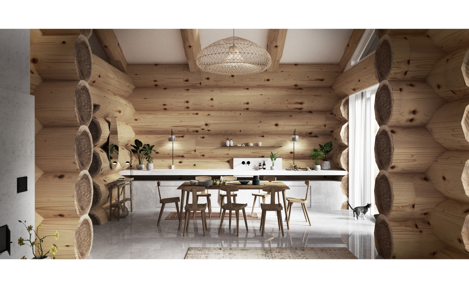 Интерьер загородного дома