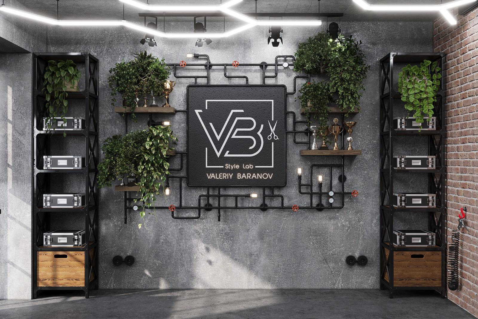 Дизайн барбершопа