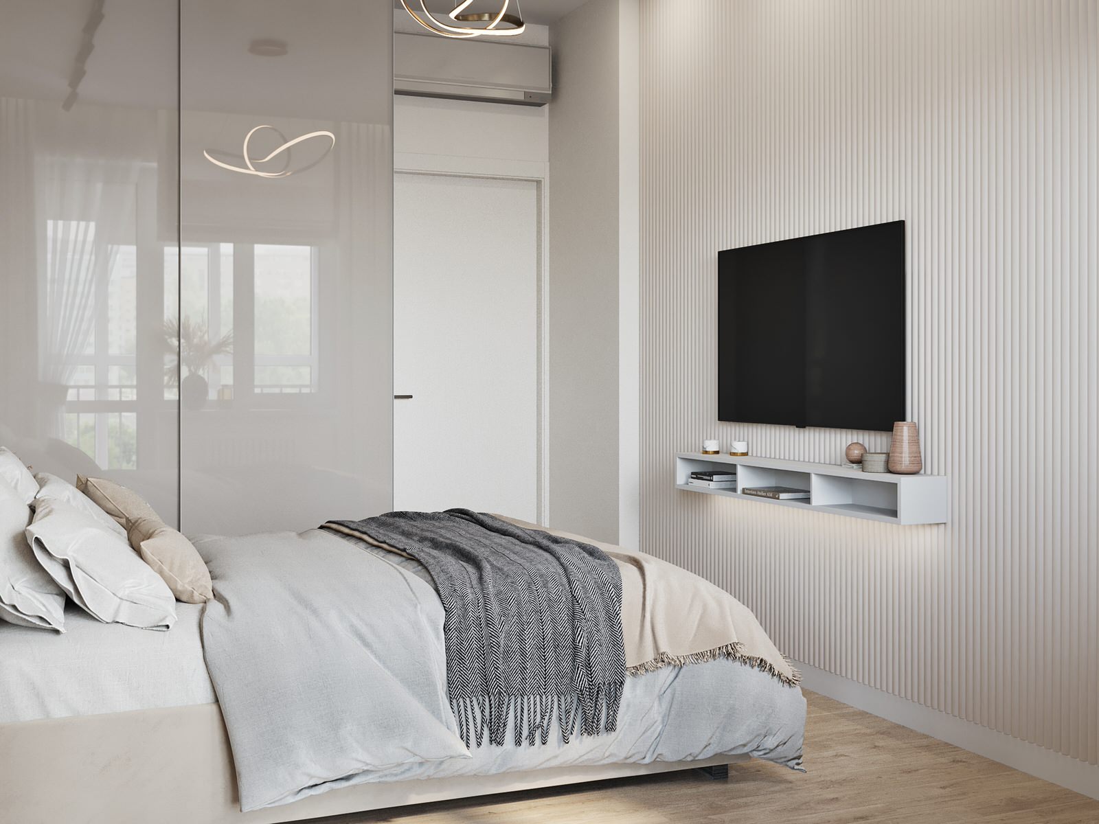 Квартира для молодой семьи с ребенком 80м2