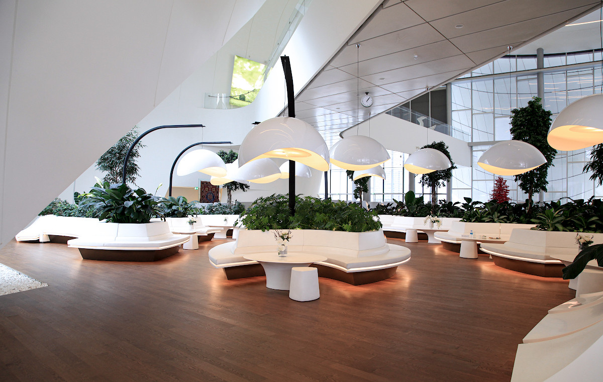 Паркет Coswick в проекте легендарной Захи Хадид