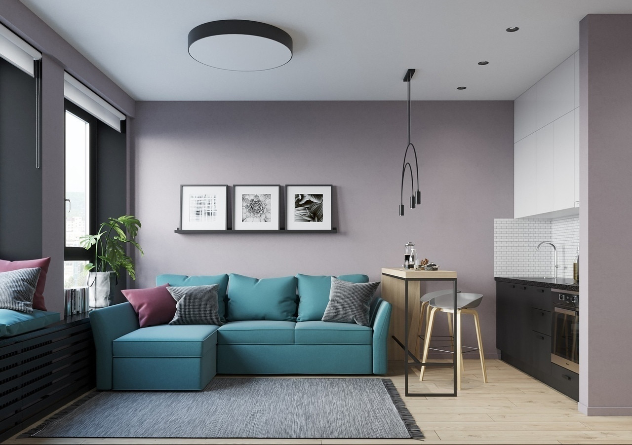 ЖК Level Group, 1 комната, 45 м²