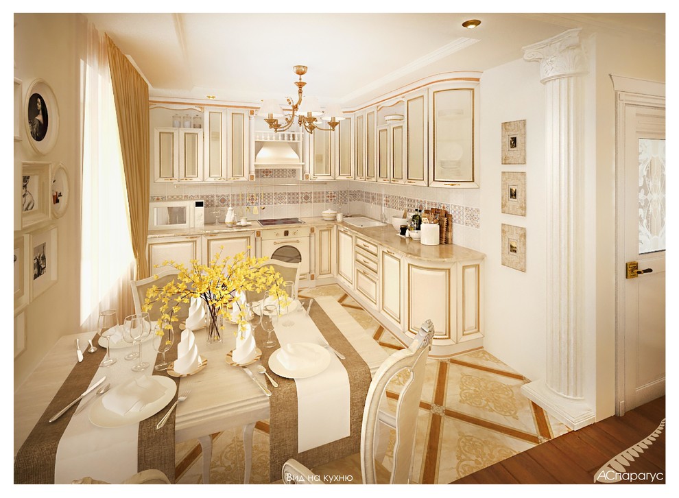 Вид на кухню