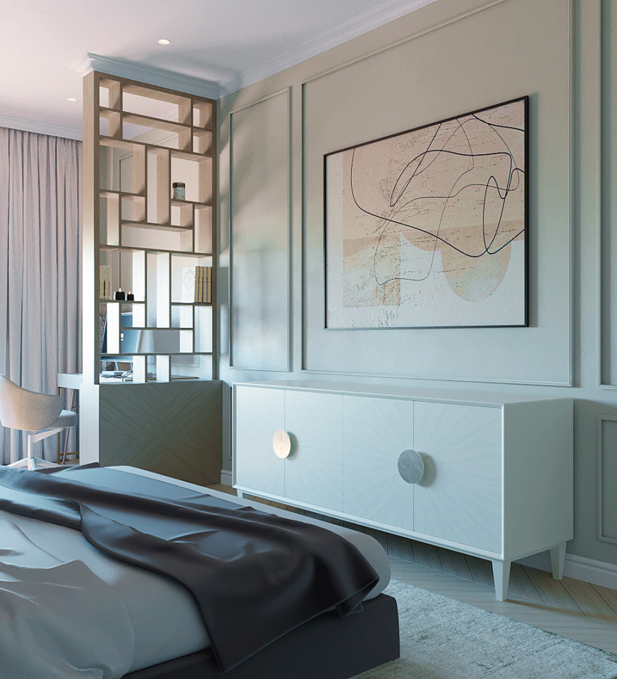 Квартира в стиле неоклассика в ЖК FAMILIA