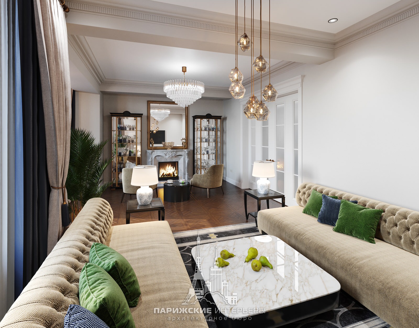 Дизайн интерьера загородного дома