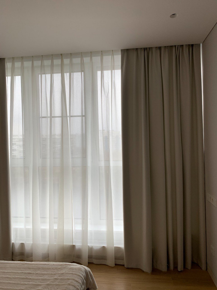 Текстильное оформление Московской квартиры