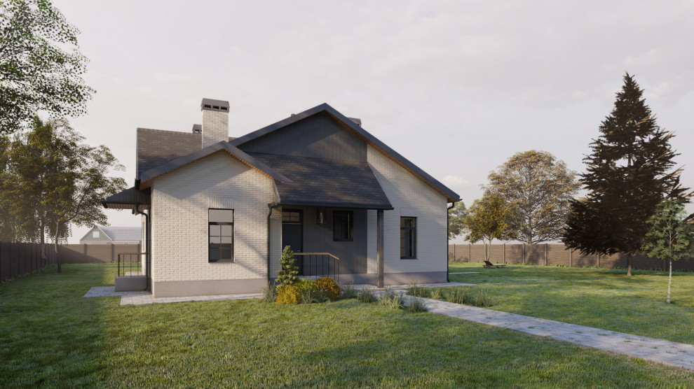 Коттедж в американском стиле