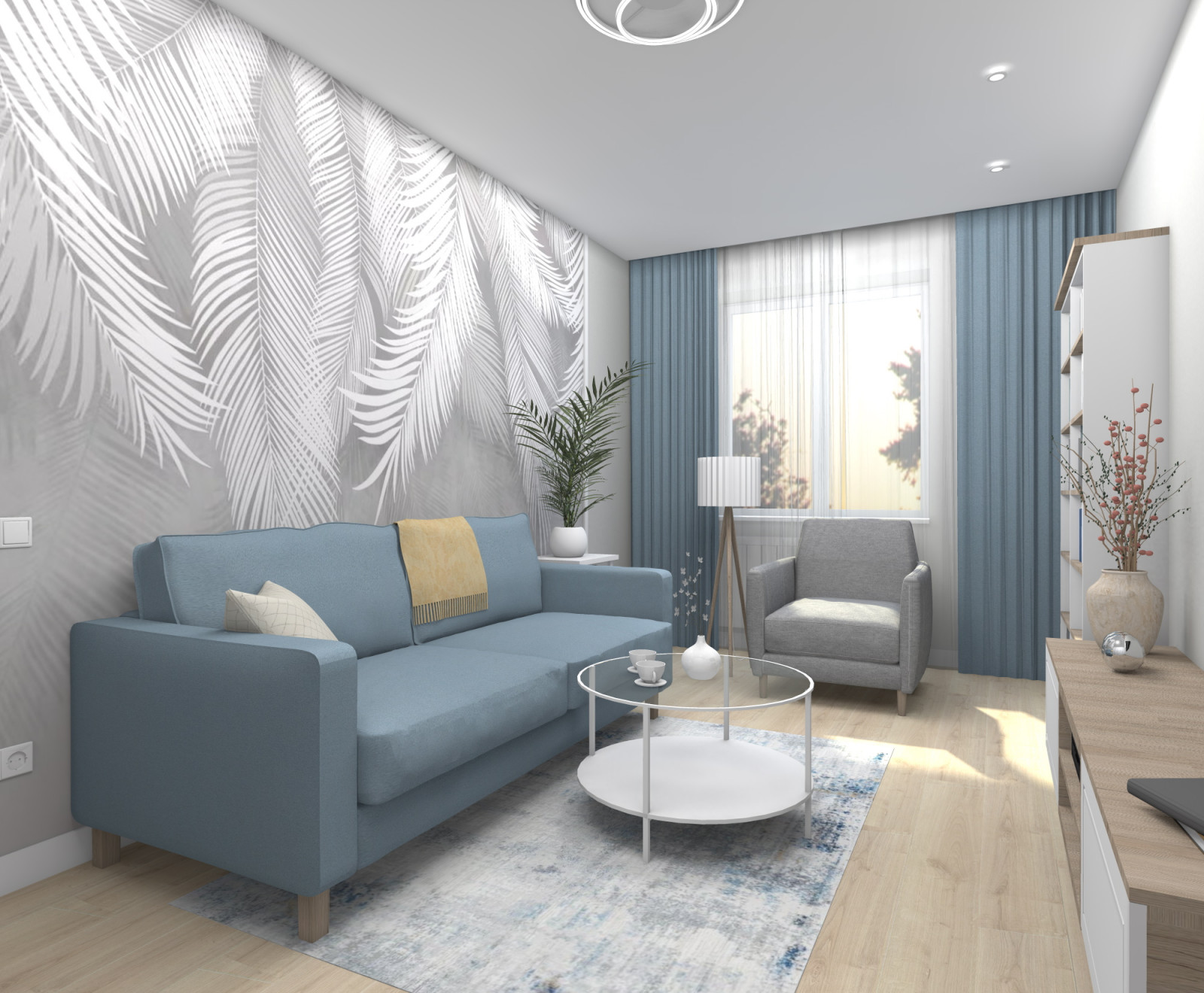 Дизайн-проект двухкомнатной квартиры по ул. Суворова