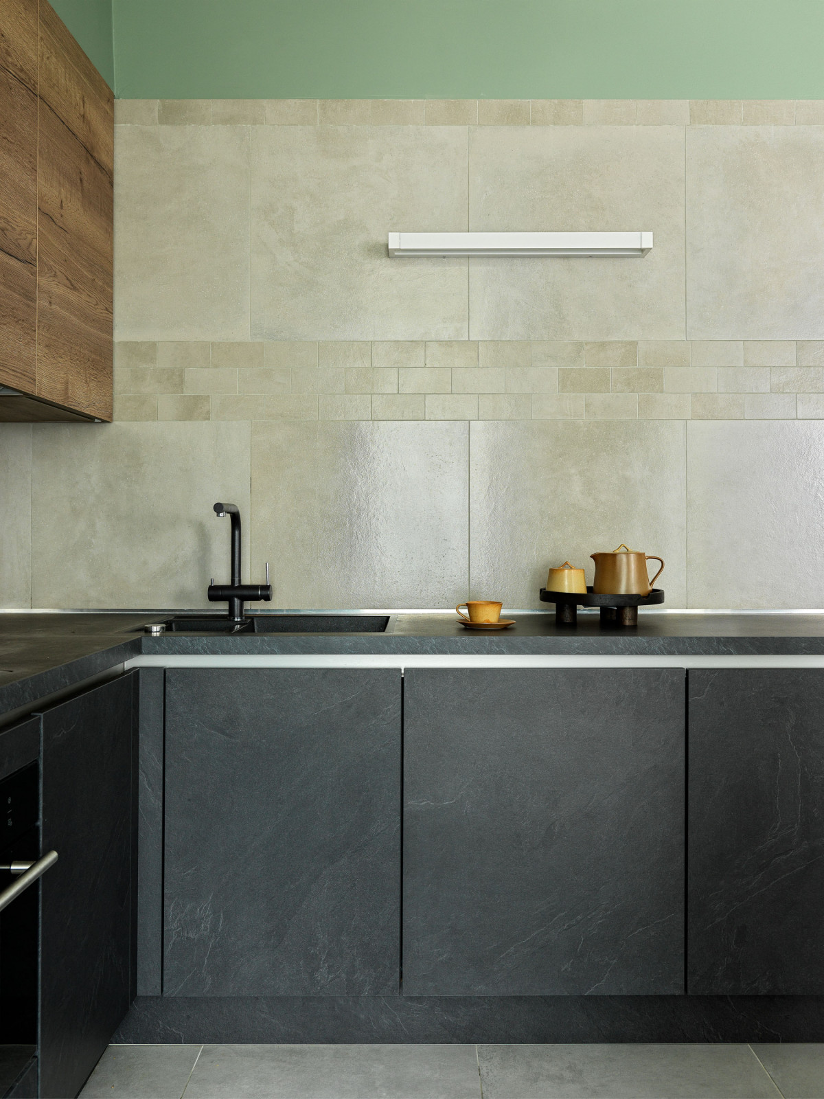 Houzz тур: Зеленая квартира с оглядкой на 1970-е