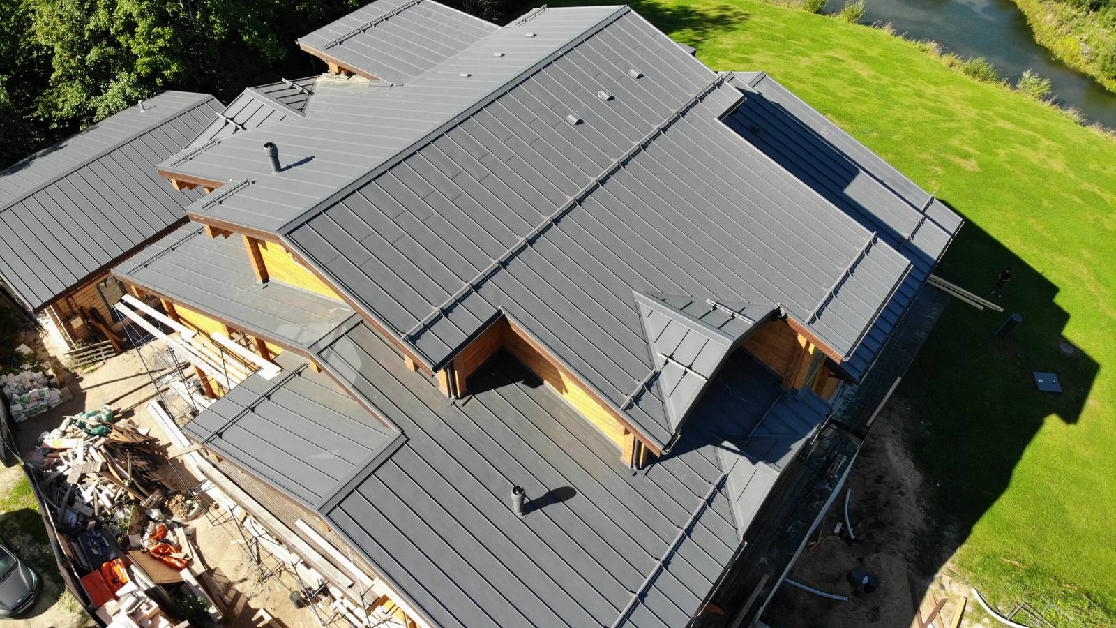 Монтаж фальцевой кровли/ Кликфальц