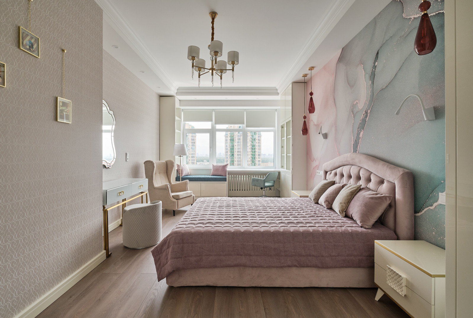 Интерьерная съёмка квартиры в ЖК Триколор (Москва)