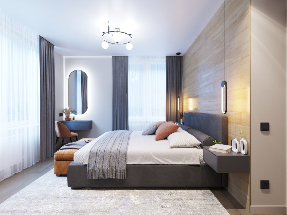 Дизайн-проект 4х комнатной квартиры 81 м2 для многодетной семьи