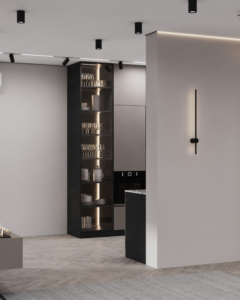 Дизайн проект 3 комнатной квартиры - ЖК Западный порт №2