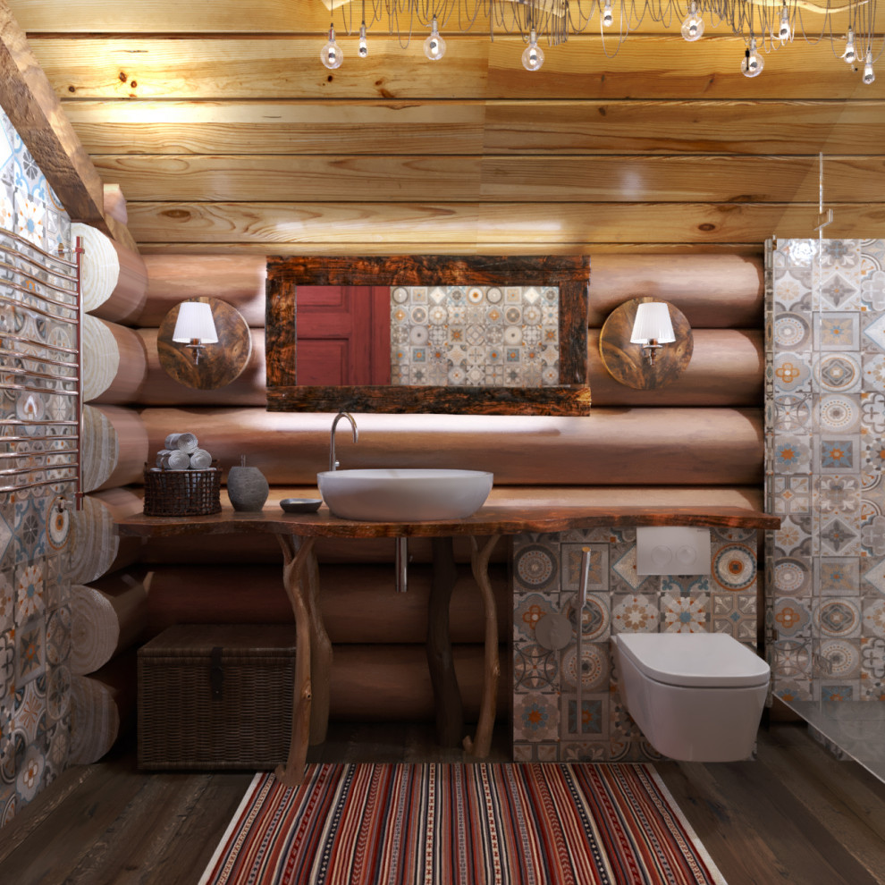 Гостевой деревянный домик, 2 этажа,