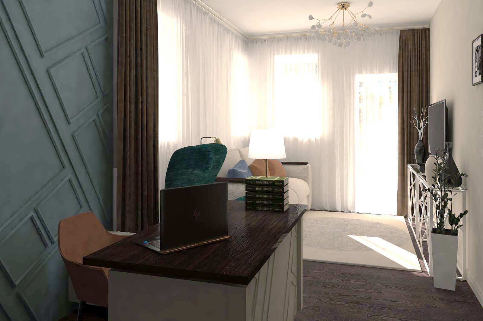 Кабинет в частном доме