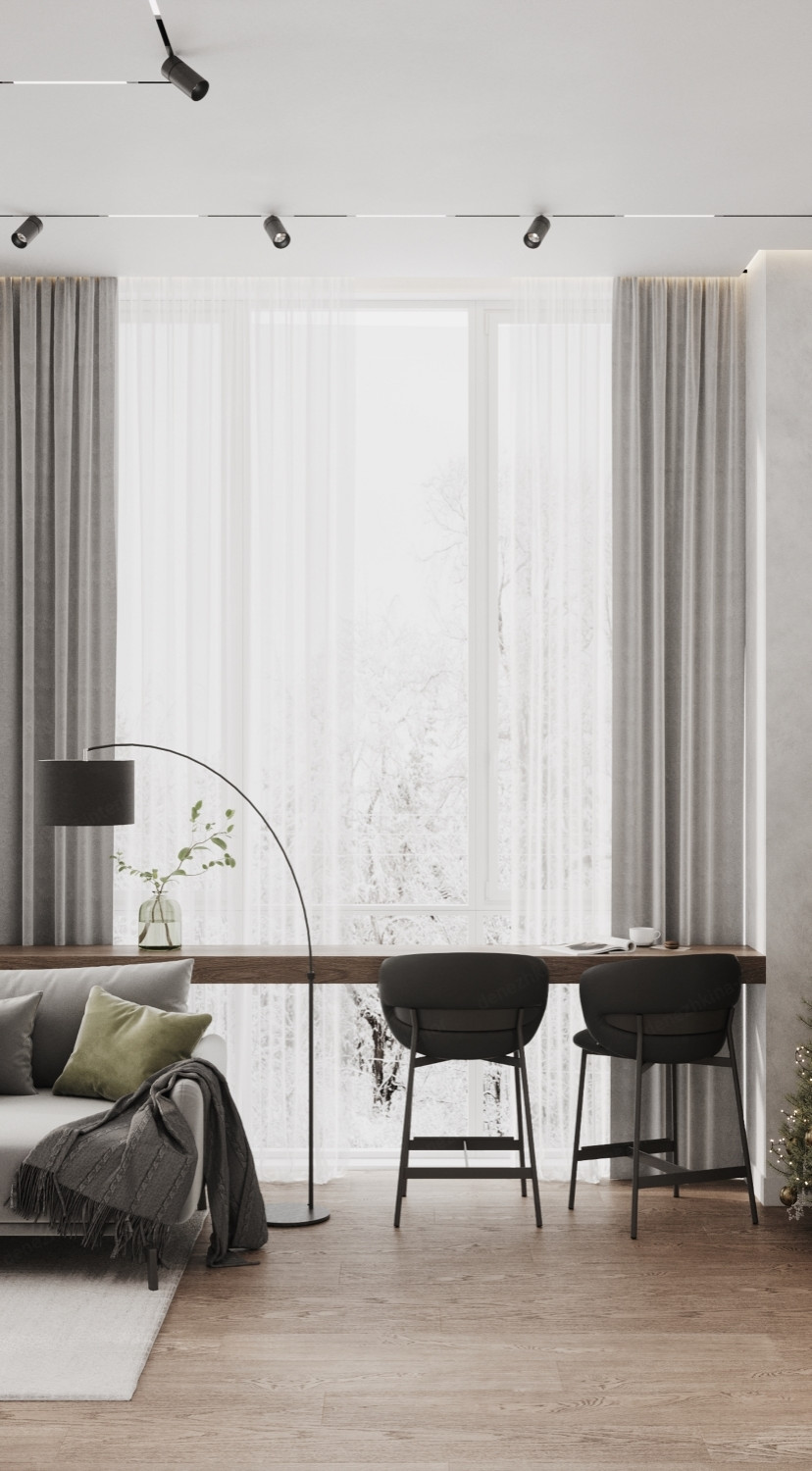 Дизайн проект 3 комнатной квартиры - ЖК ЗИЛАРТ