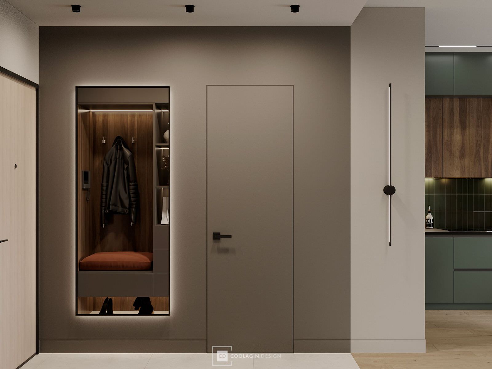 Стильная квартира с панорамными окнами даже в санузле