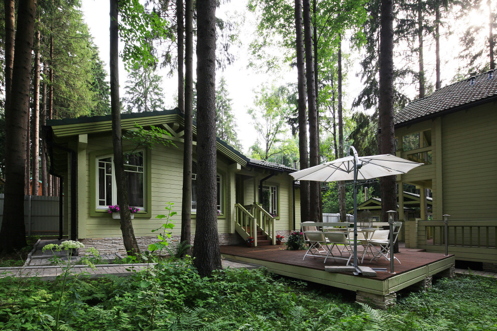 Терраса и дом