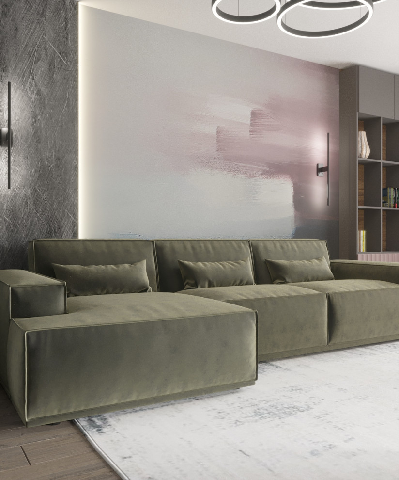 Современная квартира для молодой пары