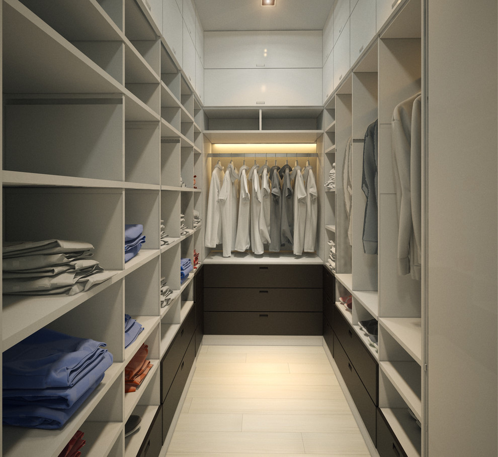 Дизайн квартиры в современном стиле (140м2)