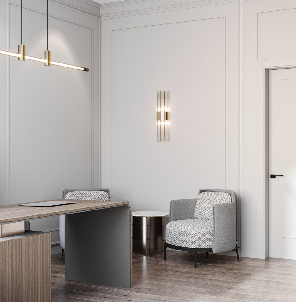 Обложка проекта: Дом в стиле неоклассика 260 м2