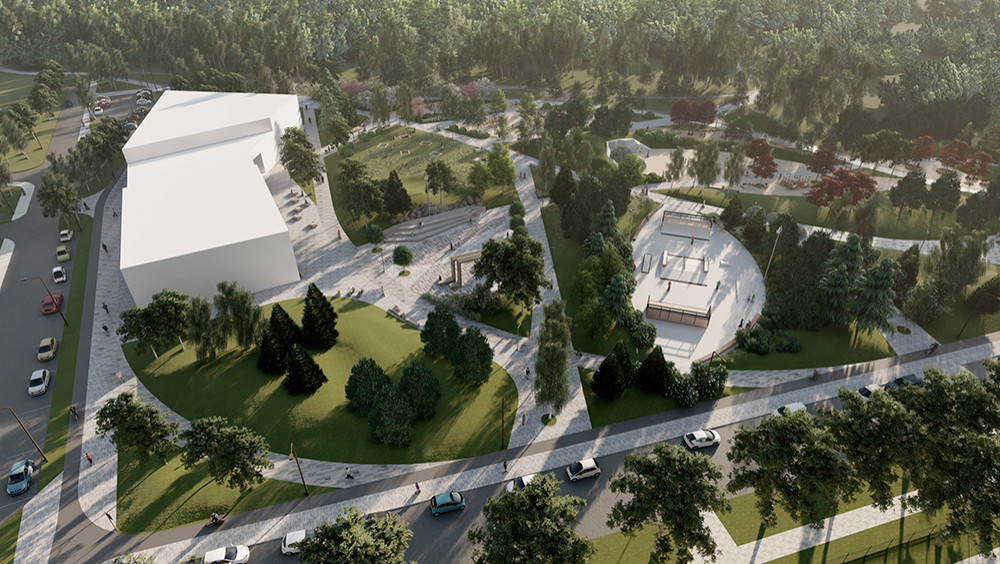 Обложка проекта: Концепция благоустройства и озеленения общественной территории