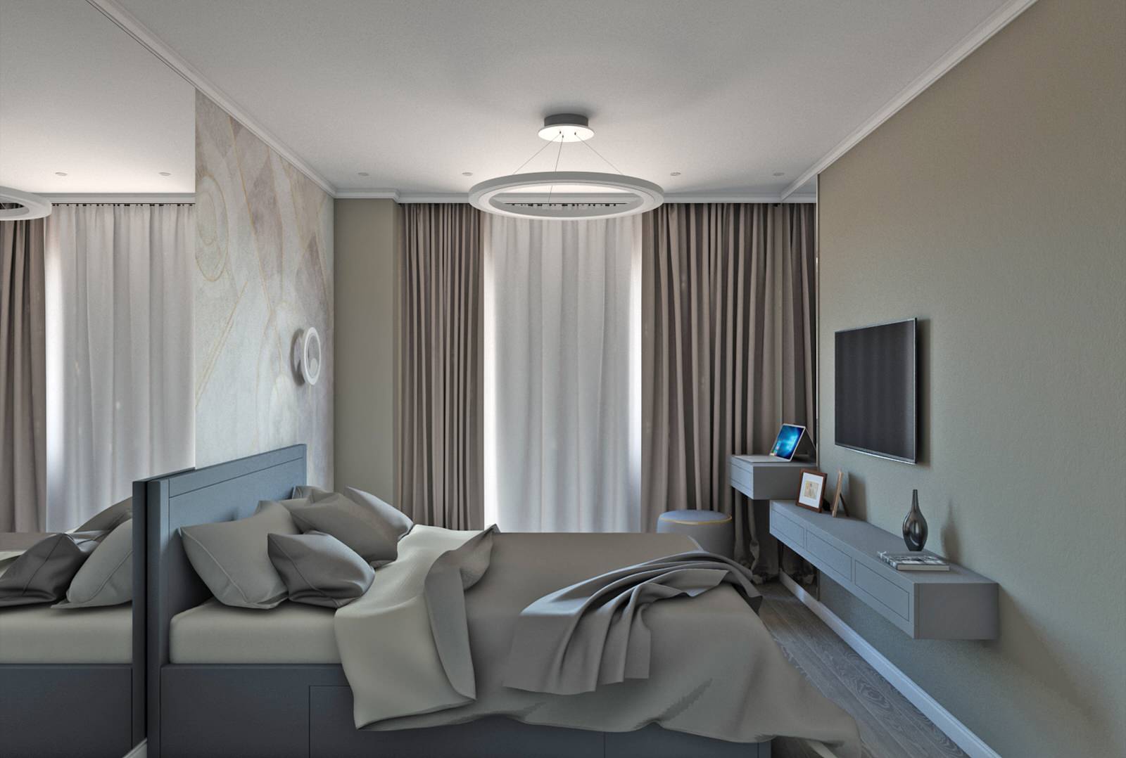 Обложка проекта: Спальня ЖК Александровский