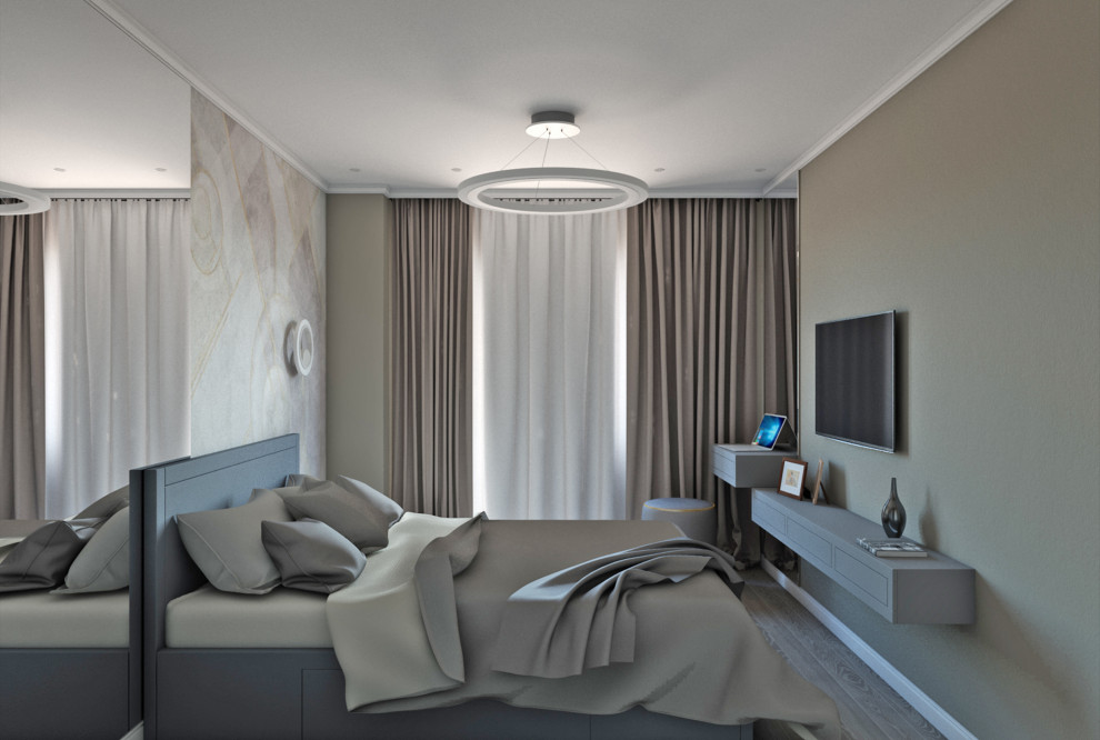 Обложка проекта: Спальня ЖК Александровский