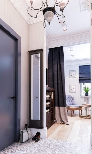 Обложка проекта: Дизайн квартир в светло синих тонах