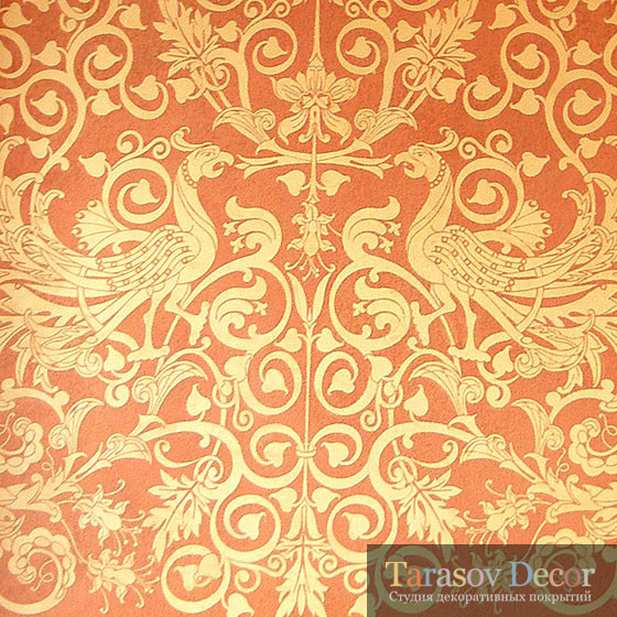 Декоративные штукатурки с орнаментом (образцы)